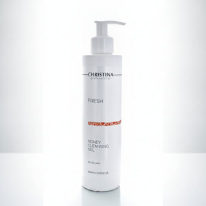 Honey Cleansing Gel Oily Skin Deep Purifying pH 5.5 Face Wash 300ml Christina