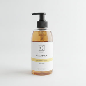 Ajb -Calendula Extract Gel Soap 330ml Gentle Facial Cleanser for Daily Face Wash