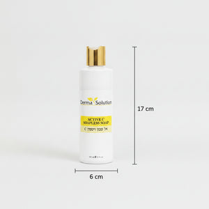 Active C Soapless Facial Cleanser 200ml | Vitamin C Gentle Face Wash | SLS & Par
