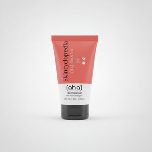 Mild Resurfacing Face Cleanser Gel 5% AHA PHA & Zinc - Gentle Exfoliator 150ml