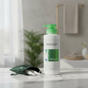 Keratin Cream for Dry Colored Damaged Hair Treatment & Repair 500ml - Leave-in Conditioner Therapy