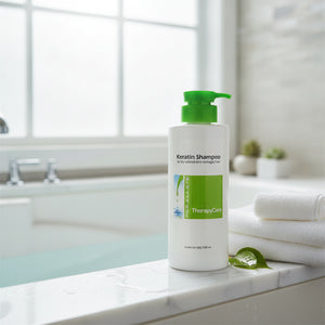 Keratin Shampoo for Dry, Colored & Damaged Hair | Professional Repair & Therapy Treatment 500ml