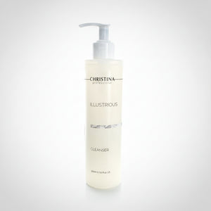 ILLUSTRIOUS Brightening Face Cleanser AHA Glycolic Acid & Lemon Extract - Gentle Daily Wash 300ml