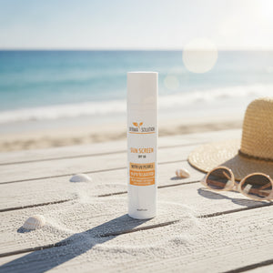 SPF 50 Sunscreen Face Cream with UV Pearls | Broad Spectrum UVA/UVB Protection |