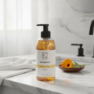 Ajb -Calendula Extract Gel Soap 330ml Gentle Facial Cleanser for Daily Face Wash