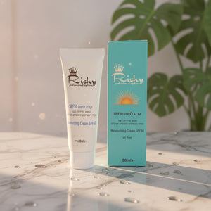 SPF 50 Moisturizing Face Cream Oil-Free Daily Sun Protection Lotion 80ml Hydrati