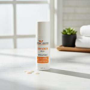SPF 50+ Sunscreen Lotion with UV Pearls 50ml Broad Spectrum UVA UVB High Protect