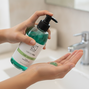 Green Tea Facial Soapless Wash Cleanser 330ml | Gentle Face Cleansing Gel